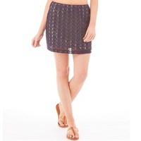 superdry womens havana skirt dark navy