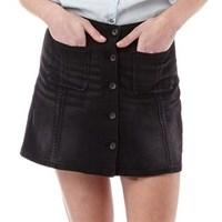 superdry womens 70s skirt eclipse navy