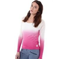 Superdry Womens Sarasota Dip Dye Knit Fuchsia