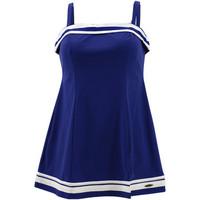 Sunflair Blue 1 Piece Skirted D cup Beautyform Skipper\'s Garden women\'s Dress in blue