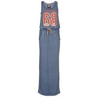 Superdry TRI LEAGUE MAXI DRESS women\'s Long Dress in blue