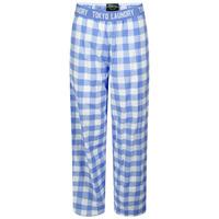 Summer Checked Gingham Print Lounge Pants in Blue Yonder  Tokyo Laundry