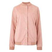 Suedette Bomber Jacket