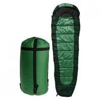 Summit Sleeping Bag - 350gsm Double Layer - Dark Green