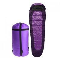 Summit Sleeping Bag - 350gsm Double Layer - Purple