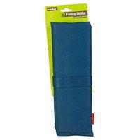 summit folding sit mats blue