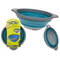 summit pop up colander blue