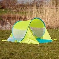 Summit Two Person Instant Pop Up Beach Shelter Ventilated Tent Canope