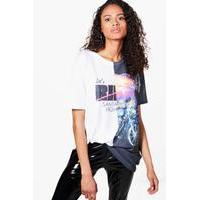 subliminated spliced tee multi