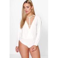 Suzie Strappy Bodysuit - cream