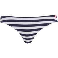 superdry womens marine stripe bikini bottoms navyoff white