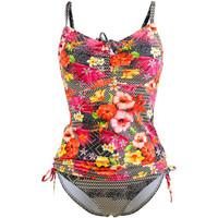 sun playa 2 pieces multicolor tankini swimsuit azalea womens bikinis i ...