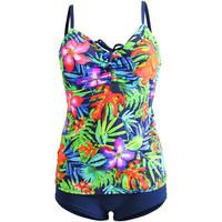 Sun Playa 2 Pieces Multicolor Swimsuit Tankini Short Morane women\'s Bikinis in Multicolour