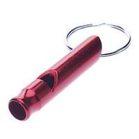 Survival Outdoor Training Emergency Whistle With Key Chain(Assorted Colors)