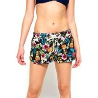 superdry g30003po shorts women black womens shorts in black