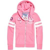 superdry g20145xol sweatshirt women pink womens sweatshirt in pink