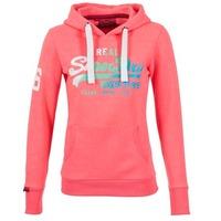 Superdry VINTAGE LOGO DUO FADED women\'s Sweatshirt in pink