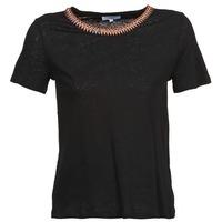 suncoo marin womens t shirt in black