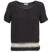 suncoo leona womens t shirt in black