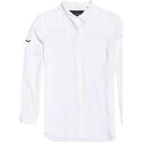 superdry g40001co shirt women bianco womens shirt in white