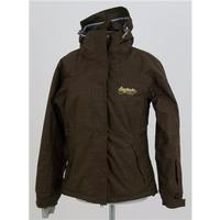 Surfanic size S waterproof brown jacket