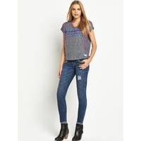 Superdry Aztec Embroidered T-Shirt