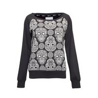 sugar skull sweatshirt size m