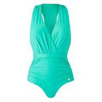 sunseeker cross front plunge swimsuit