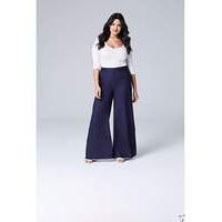 Super Wide Flared Leg Trousers Short