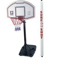 Sure Shot 512 Quick Adjust Basketball Unit with pole padding