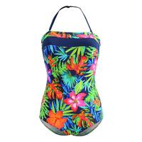 sun playa 1 piece multicolor bustier morane