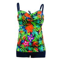 Sun Playa 2 Pieces Multicolor Tankini shorts Swimsuit Morane