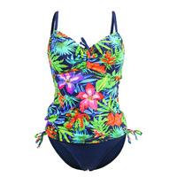 Sun Playa 2 Pieces Multicolor Swimsuit Tankini Morane