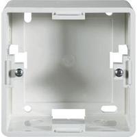 Surface-mount enclosure Setec Rahmen für Netzwerkdose Pearl white