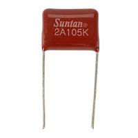 Suntan TS02002A105KSB0E0R 1uf 100V 10% Metal. Poly Capacitor