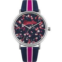 superdry ladies oxford ditsy floral watch