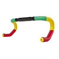 Supacaz Super Sticky Kush Bar Tape - Red & Yellow & Green