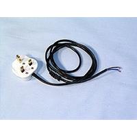 supply cord with guard black europlug