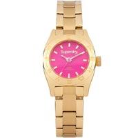 Superdry Ladies Mini Steel Watch SYL158PGM