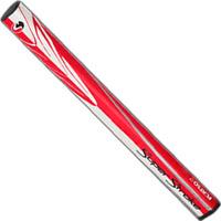 Super Stroke Flatso 17 Belly Putter Grip Red/White