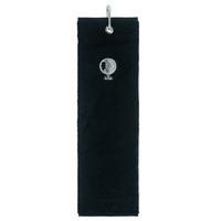 Surprize Ladies Tri fold towel - Black