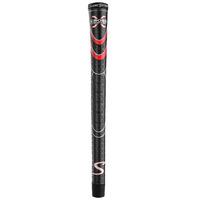SuperStroke 2017 Cross Comfort Golf Grips Undersize Black/Rd