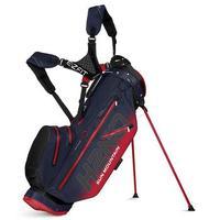 sun mountain h2no 14 way stand bag black navy red