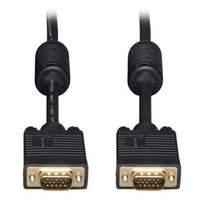 svgaxvga monitor gold cable with rgb coax hd15 mm 6 ft