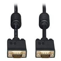 svgaxvga monitor cable with rgb coax hd15 mm 20 ft