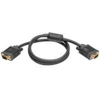 Svga/xvga Monitor Gold Cable With Rgb Coax Hd15 M/m - 3 Ft.