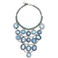 Sveva Collection COLLANA LUNGA PIETRE BLU women\'s Necklace in blue