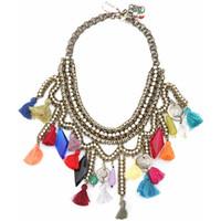 Sveva Collection Collana Kashmir women\'s Necklace in Multicolour