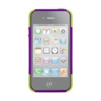 SwitchEasy CapsuleRebelX Lime/Violett (iPhone 4/4S)