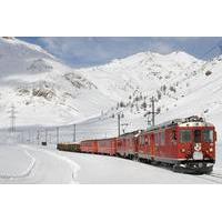 Swiss Alps Bernina Express Rail Tour from Milan with Hotel Pick Up